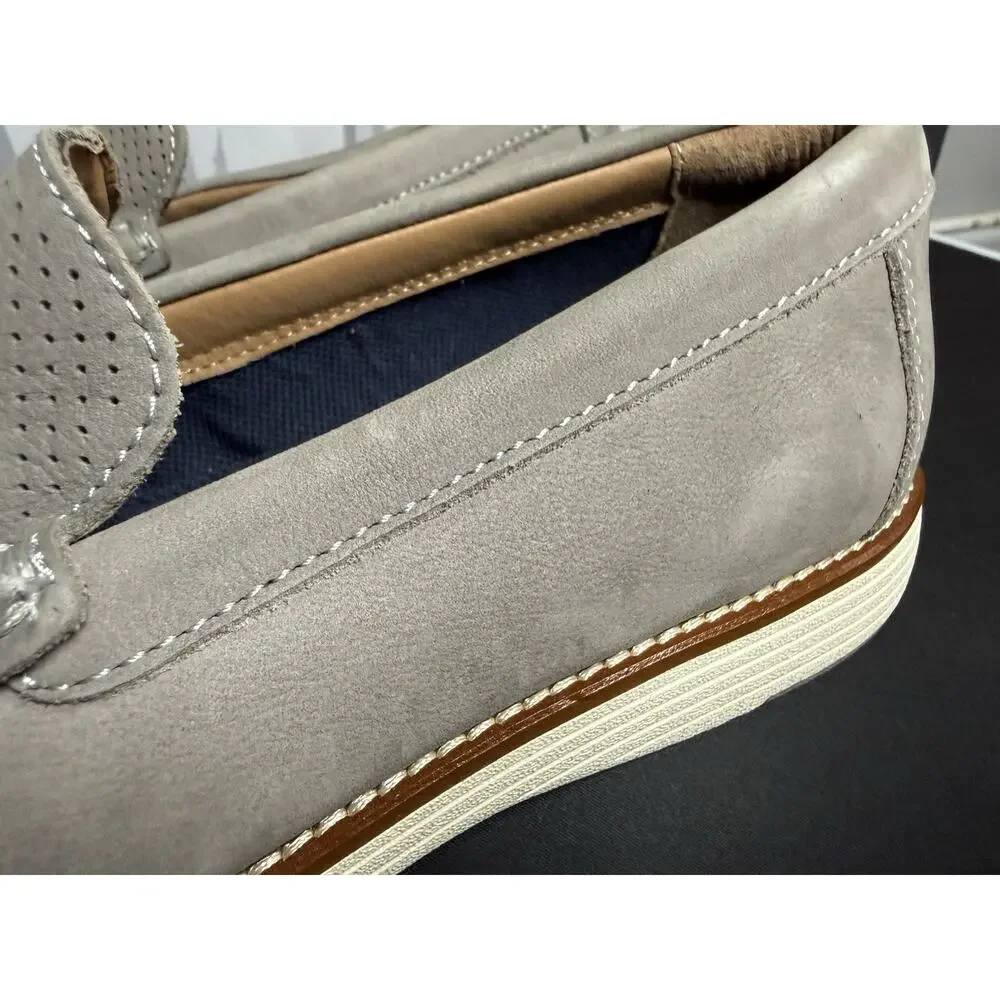 Johnston & Murphy Mens 8M Upon Loafers Gray True Foam